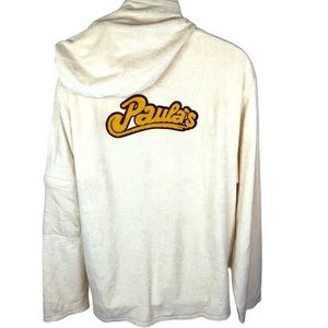 Loewe Paula’s Ibiza Logo Cotton-Terry Zip Up Hoodie Size Large